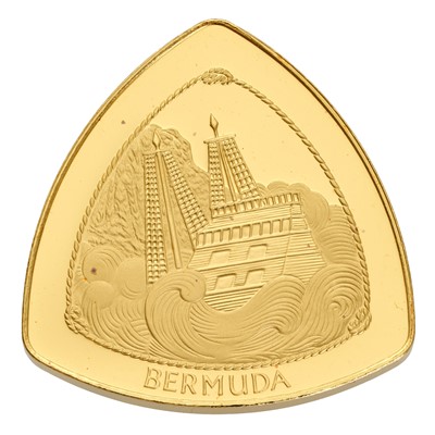 Lot 306 - Bermuda, Gold Proof $30 1997, a...