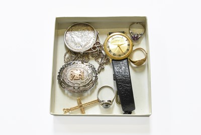 Lot 493 - A Quantity of Jewellery, including a cross...