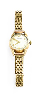 Lot 168 - A Lady's 9 Carat Gold Longines Wristwatch,...