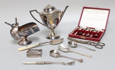 Lot 87 - A Collection of Assorted Silver Plate,...
