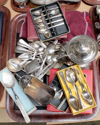 Lot 87 - A Collection of Assorted Silver Plate,...