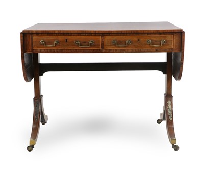 Lot 797 - A Regency Rosewood, Crossbanded and...