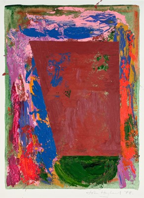 Lot 626 - John Hoyland (1934-2011) Untitled (1978) Oil...