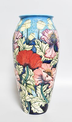 Lot 284A - A Modern Moorcroft Pottery Vase, decorated in...