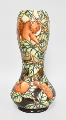 Lot 217 - A Modern Moorcroft Pottery Vase, decorated in...