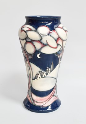 Lot 228 - A Modern Moorcroft Pottery Vase, decorated in...