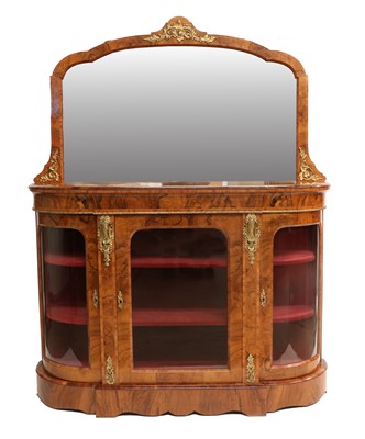 Lot 692 - A Victorian Figured Walnut and...