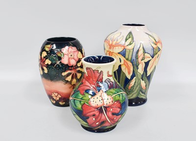 Lot 273 - A Modern Moorcroft Pottery Vase, decorated in...