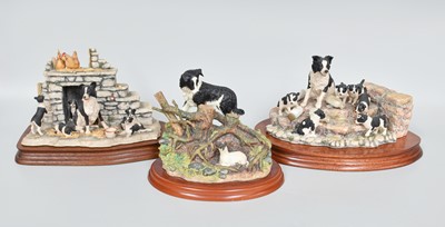 Lot 267 - Border Fine Arts Collie Models, including...