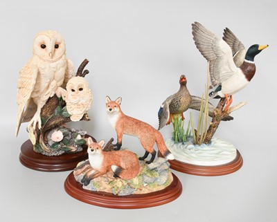 Lot 268 - Border Fine Arts Birds and Wild Animal Models,...