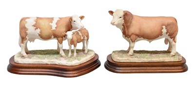 Lot 2160 - Border Fine Arts 'Simmental Bull', model No....