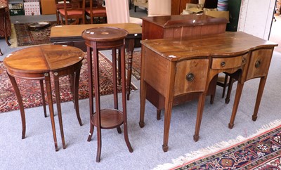 Lot 1212 - An Edwardian Inlaid Mahogany Two Door Cabinet,...