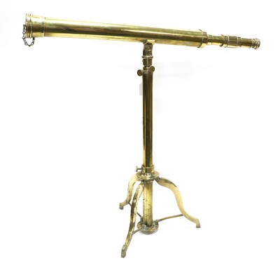 Lot 198 - Brass Telescope