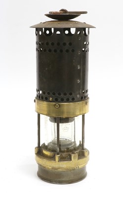 Lot 178 - John Davis (Derby) Mining Lamp