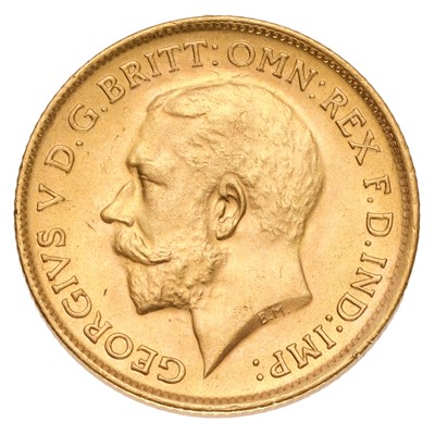 Lot 247 - George V, Half Sovereign 1915M, Melbourne Mint;...