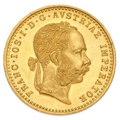 Lot 305 - Austria, Ducat 1915 Restrike, (.986 gold, 20mm,...