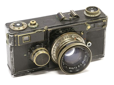 Lot 306 - Zeiss Ikon Contax 1f Camera