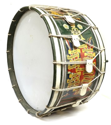 Lot 212 - A Regimental Bass Drum to the 1st. Battalion,...