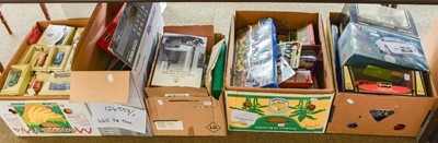 Lot 305 - Five Boxes of Modern Die Cast Model Cars,...