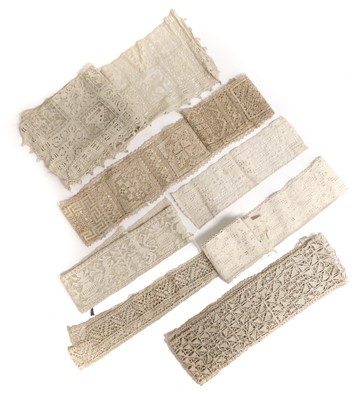 Lot 2237 - 19th Century Italian and Other Lace Trims,...