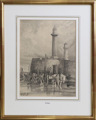 Lot 1109 - William Henry Pigott (1810-1901) "Whitby"...