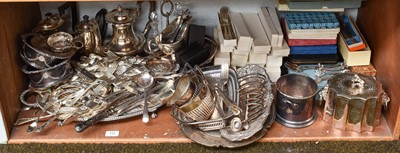 Lot 112 - A Collection of Assorted Silver Plate,...