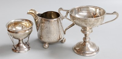 Lot 36 - Three Assorted Silver Items, comprising a...