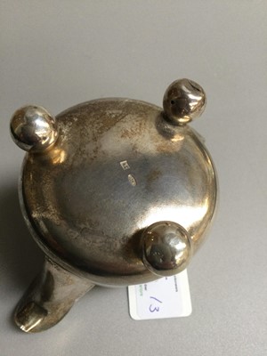 Lot 36 - Three Assorted Silver Items, comprising a...