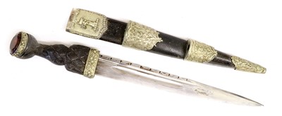 Lot 280 - An Early 20th Century Scottish Dress Dirk, the...