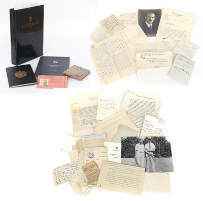 Lot 410 - Letters and Documents. An interesting...