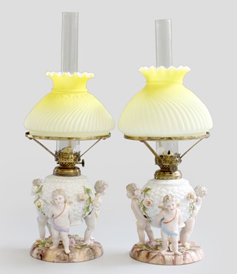 Lot 92 - A Pair of Late 19th Century Continental Flower...