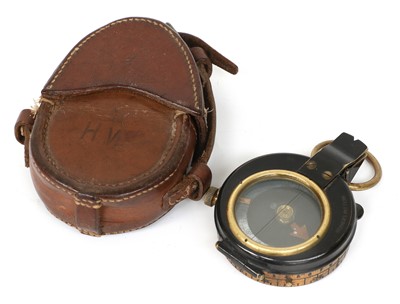 Lot 411 - A First World War Marching Compass, makers T....