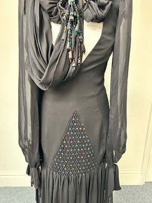 Lot 1007 - Blackglama Dark Mink Coat, of flared shaped...