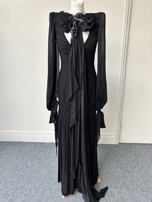 Lot 1007 - Blackglama Dark Mink Coat, of flared shaped...