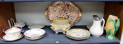 Lot 23 - A Collection of 19th Century English Ceramics,...