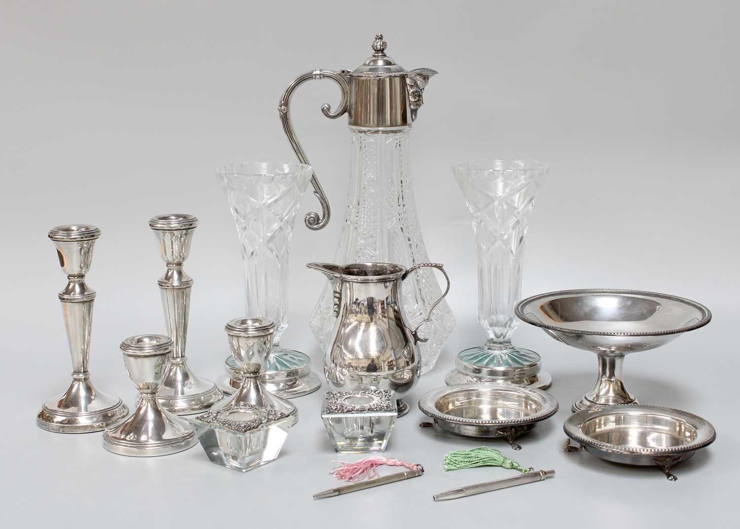 Lot 88 - A Collection of Assorted Silver and Silver...