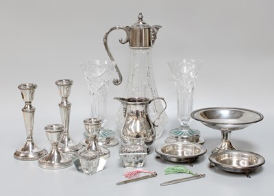 Lot 88 - A Collection of Assorted Silver and Silver...