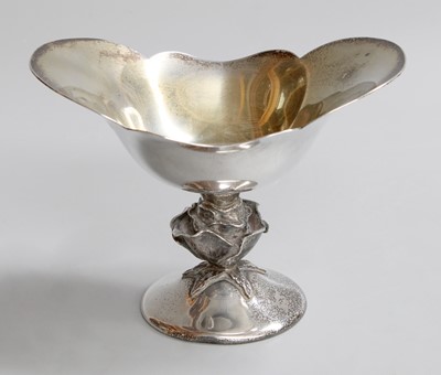 Lot 12 - An Elizabeth II Silver Pedestal Bowl, Maker's...