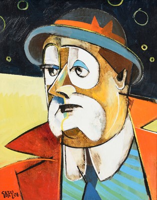 Lot 610 - Geoffrey Key (b.1941) "Auguste IV" Signed and...