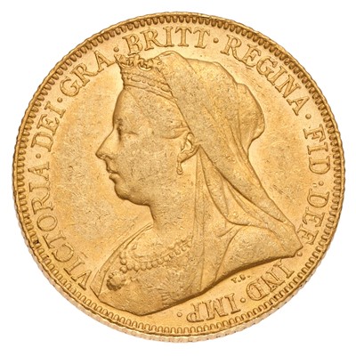 Lot 206 - Victoria, Sovereign 1900; very fine