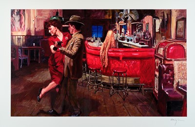 Lot 631 - Bob Dylan (b.1941) American "Tango Dancers"...