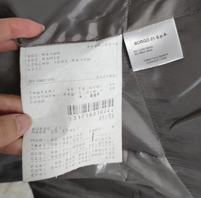 Lot 1029 - Assorted Modern Ladies Mainly Armani Clothing,...