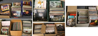 Lot 342 - Vinyl Records - A Large of Collection LPs,...