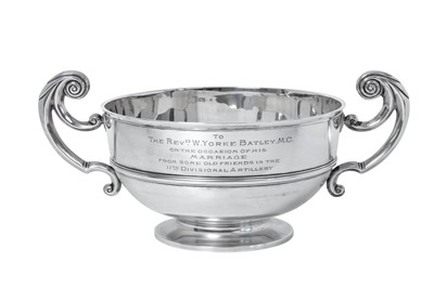 Lot 2090 - A George V Silver Two-Handled Cup