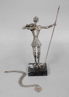 Lot 131 - A Spanish Silver Figure of Don Quixote,...