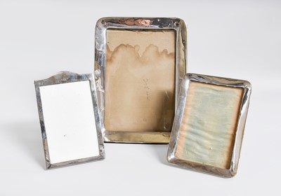 Lot 101 - Three Silver-Mounted Photograph-Frames, each...