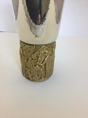 Lot 2109 - An Elizabeth II Parcel-Gilt Silver Goblet