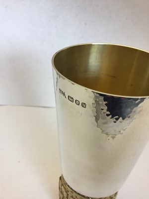 Lot 2109 - An Elizabeth II Parcel-Gilt Silver Goblet