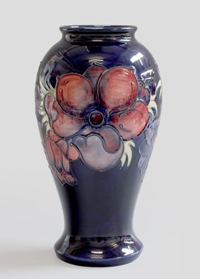 Lot 94 - A Walter Moorcroft Anemone Pattern Vase, of...