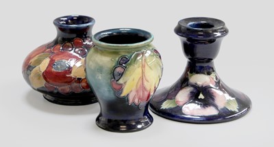 Lot 51 - Two Moorcroft Pottery Vases, in the Leaf and...